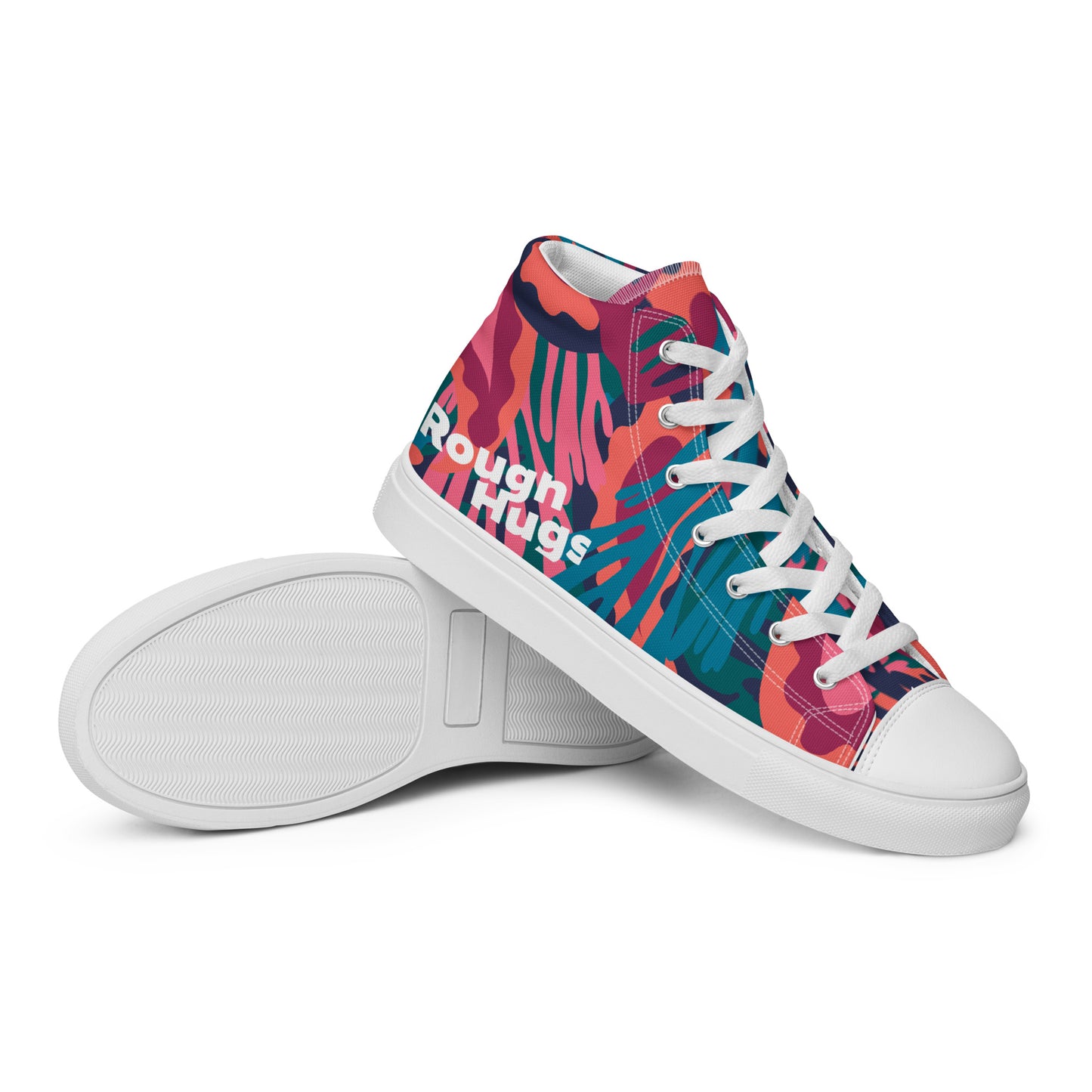 Women’s high top canvas shoes